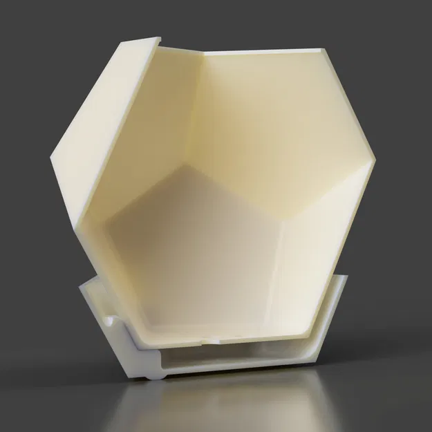 Chậu Hoa Dodecahedron Có Đĩa Hứng - Image 14