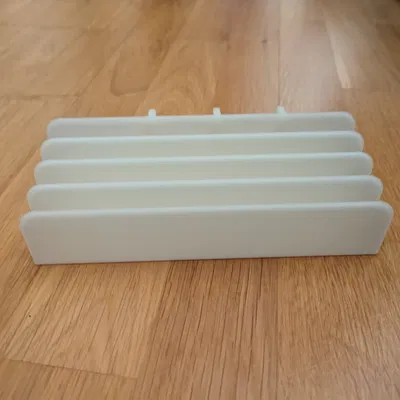 Giá đỡ điện thoại và máy tính bảng Ikea Skadis - Hai bên mở