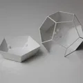 Chậu Hoa Hình Dodecahedron Có Đế Lót - Thumbnail 6