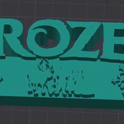 Biển Hiệu Frozen