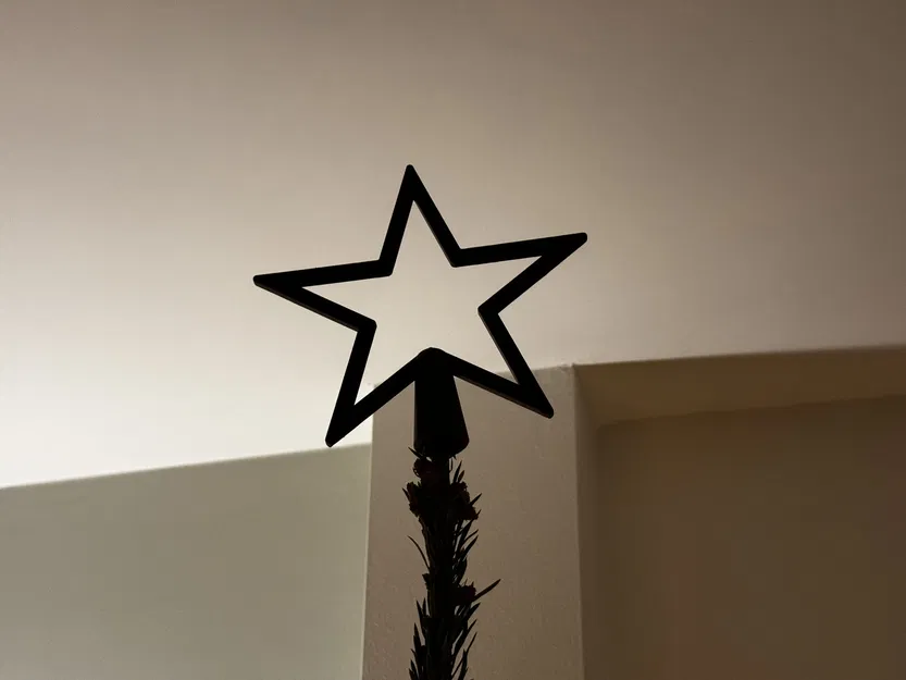 Đỉnh Cây Thông Noel Tối Giản - Image 1