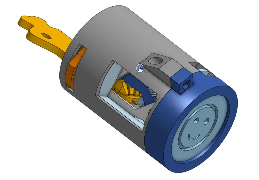 Mô hình ổ khóa Fichet 787z phong cách cắt lớp - Image 2