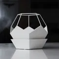 Chậu Hoa Hình Dodecahedron Có Đế Lót - Thumbnail 7