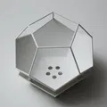 Chậu Hoa Hình Dodecahedron Có Đế Lót - Thumbnail 8