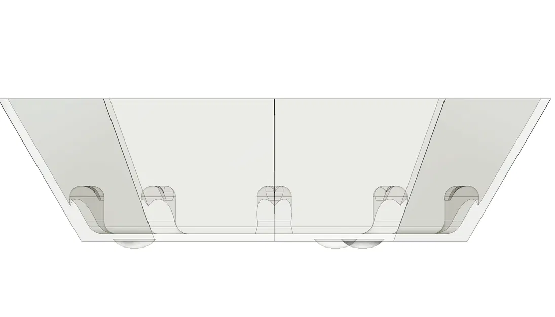 Chậu Hoa Hình Dodecahedron Có Đế Lót - Image 12