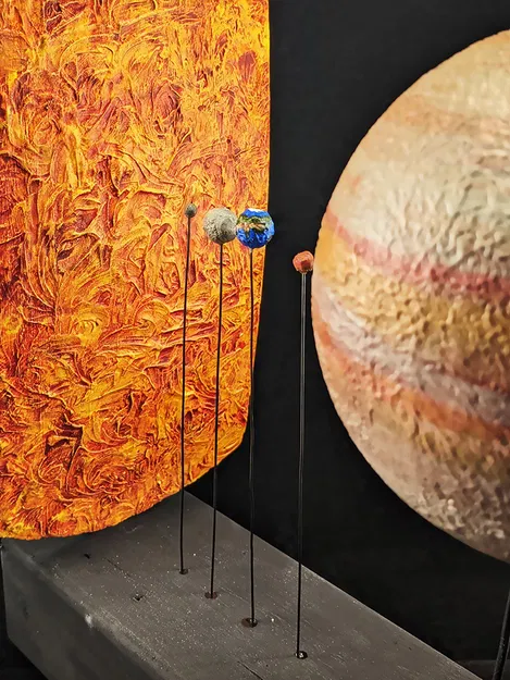 Mô hình Hệ Mặt Trời thu nhỏ - Image 2