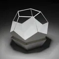 Chậu Hoa Hình Dodecahedron Có Đế Lót - Thumbnail 17