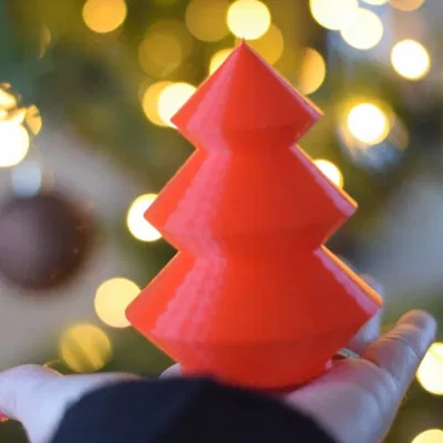 Mô Hình Cây Thông Noel Tối Giản