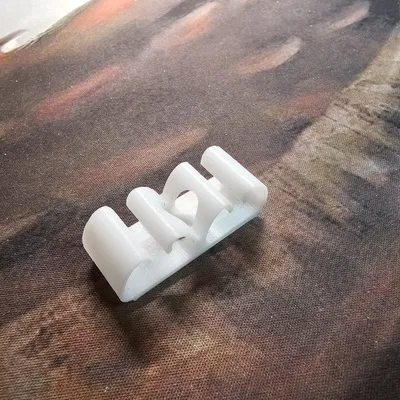 Kẹp Giữ Đôi Dây Cáp (Có Thể Vít Hoặc Dán)