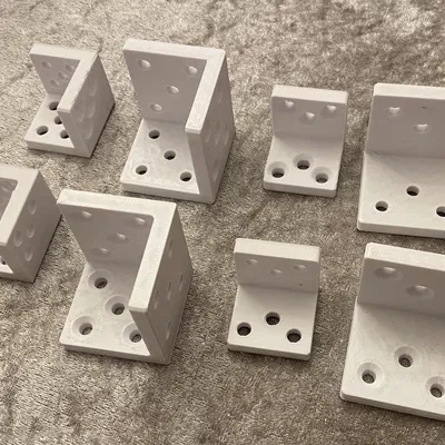 Cập nhật: Gói phụ kiện: 14 ke góc L và 16 ke góc vuông (bản dày 3mm và 6mm)