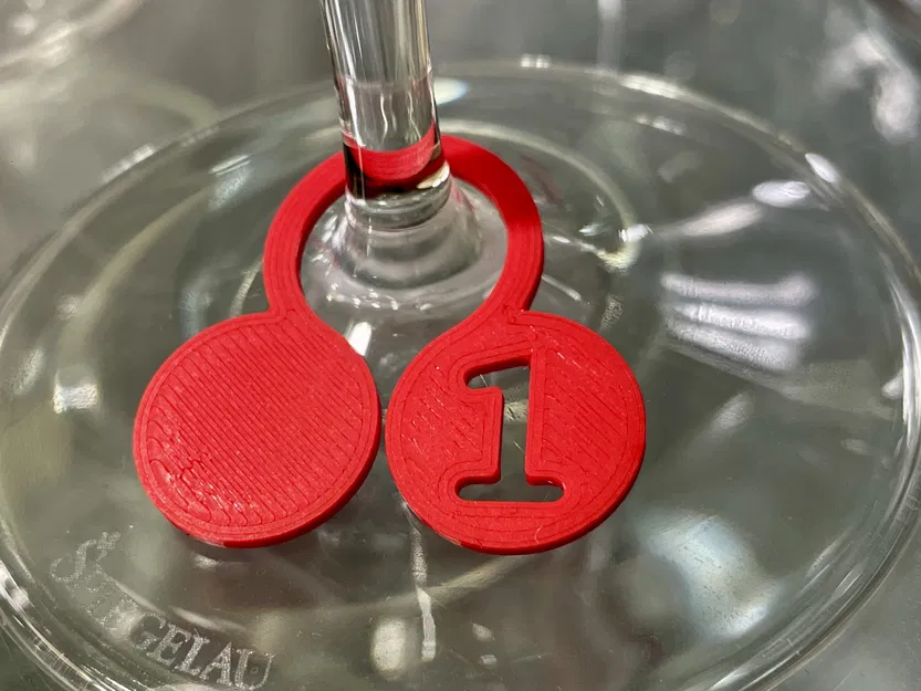 Thẻ Tên Ly / Thức Uống / Rượu Vang - Image 2