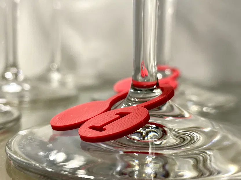 Thẻ Tên Ly / Thức Uống / Rượu Vang - Image 3