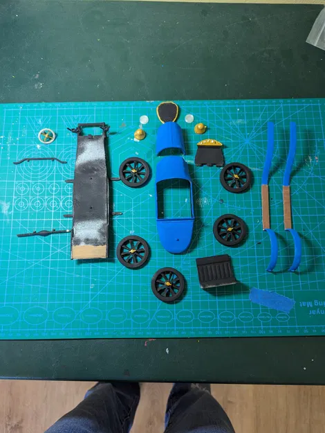 Mô hình 1913 Bugatti Type 22 Torpedo - Image 5