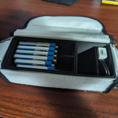 Túi đựng pin Lipo 1s (túi 185x75x60mm)