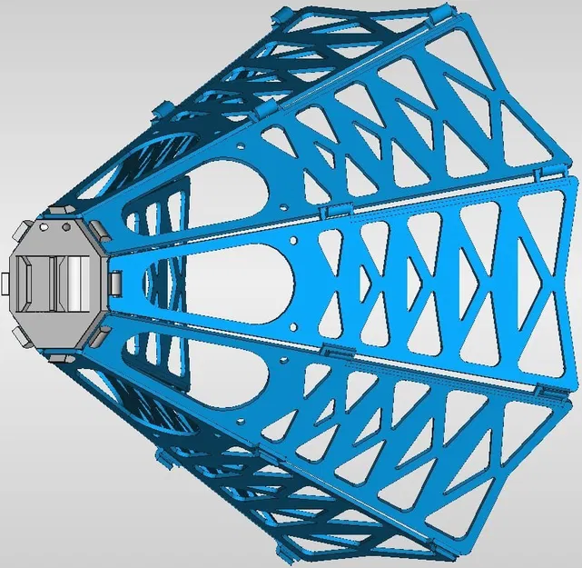 Camera đuổi theo cho dù lượn - Lắp ráp tại chỗ không cần ốc vít hay dây rút - Image 2