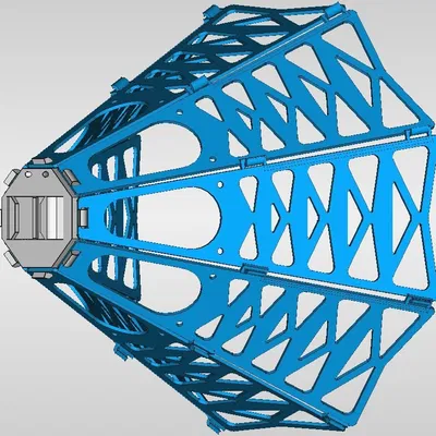 Camera đuổi theo cho dù lượn - Lắp ráp tại chỗ không cần ốc vít hay dây rút