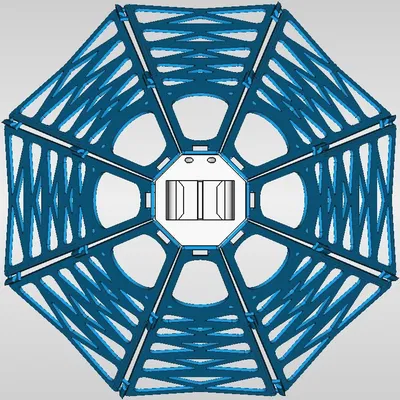 Camera đuổi theo cho dù lượn - Lắp ráp tại chỗ không cần ốc vít hay dây rút