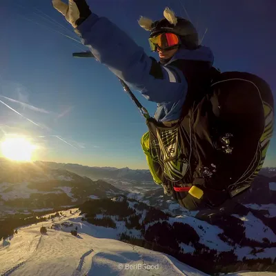 Camera đuổi theo cho dù lượn - Lắp ráp tại chỗ không cần ốc vít hay dây rút