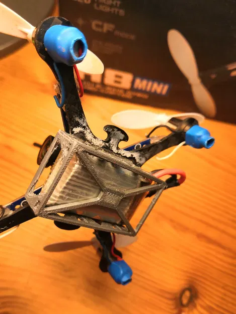 Giá Đỡ Pin Drone H8 Mini - Image 4