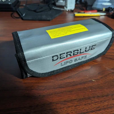 Túi đựng pin Lipo 1s (túi 185x75x60mm)