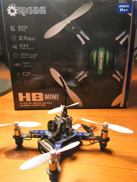 Giá Đỡ Pin Drone H8 Mini - Image 6