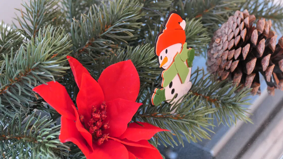 Móc treo cây thông Fritz Frosty - Image 4