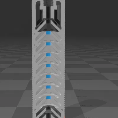 Ống giảm thanh Airsoft Trojan NTX Libra VII