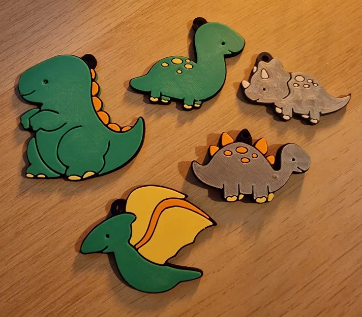 Móc Khóa Khủng Long Con - Image 5