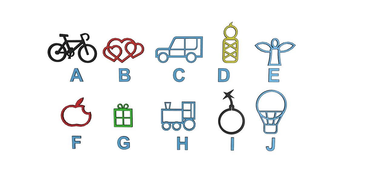 Trang trí Ornament Cho Món Quà - Dễ In - Image 2