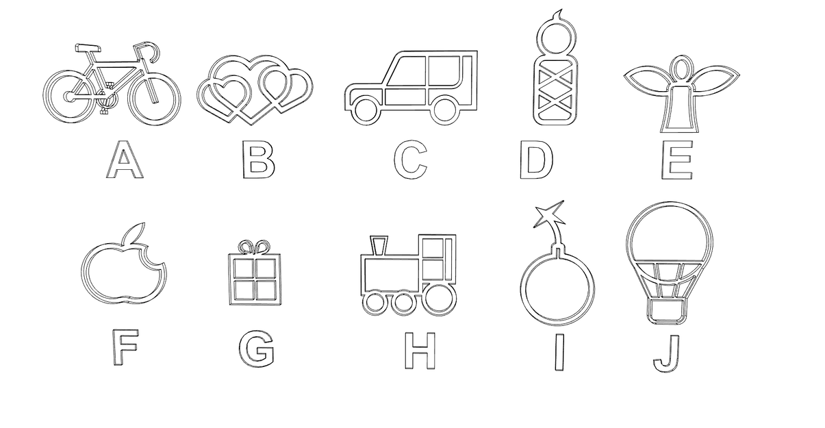 Trang trí Ornament Cho Món Quà - Dễ In - Image 3