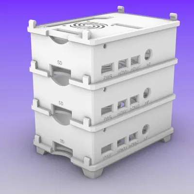 Vỏ Case Xếp Chồng Module Cho Raspberry Pi 4