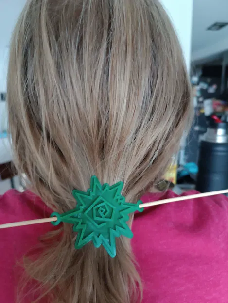 Kẹp tóc logo Mặt Trời (guias del sol) - Image 1