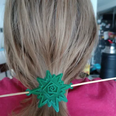 Kẹp tóc logo Mặt Trời (guias del sol)