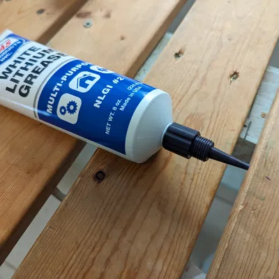 Dụng cụ bơm mỡ ray dẫn hướng cho mỡ Lithium trắng LUCAS