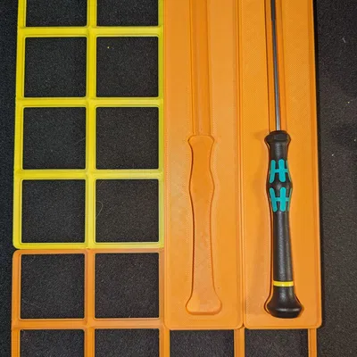 Gridfinity - Hộp đựng tua vít siêu nhỏ Wera Kraftform