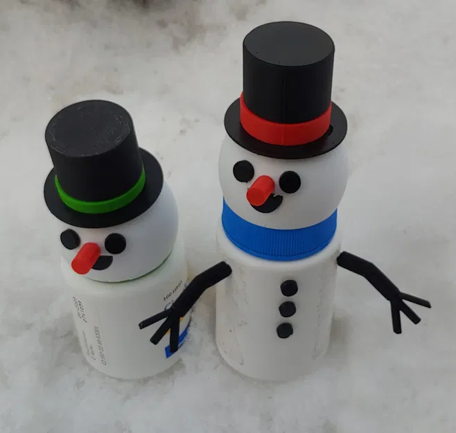 Hộp Đựng Thuốc Hình Người Tuyết (PillsBox SnowMan) - Image 1