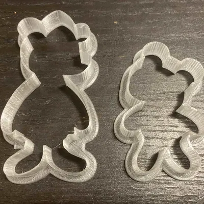 Gấu - Khuôn cắt bánh gừng