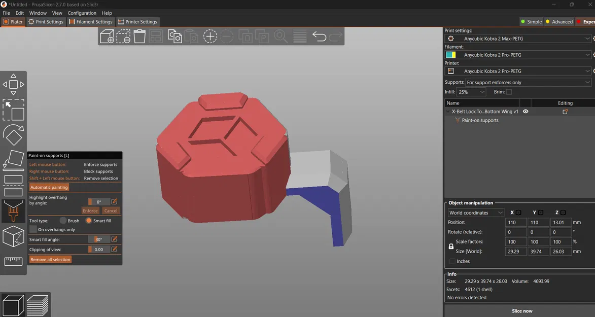 Nắp Khóa Dây Curoa Anycubic Kobra 2 Pro (Dùng được cho Kobra 2 / Kobra 2 Plus) - Image 5