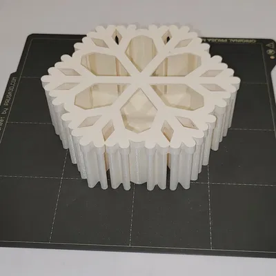 Hộp bông tuyết Giáng Sinh