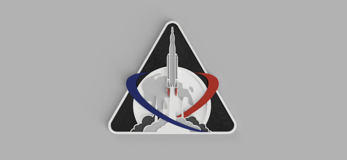 Logo Sứ mệnh Artemis I - Có thể in nhiều màu - Image 3