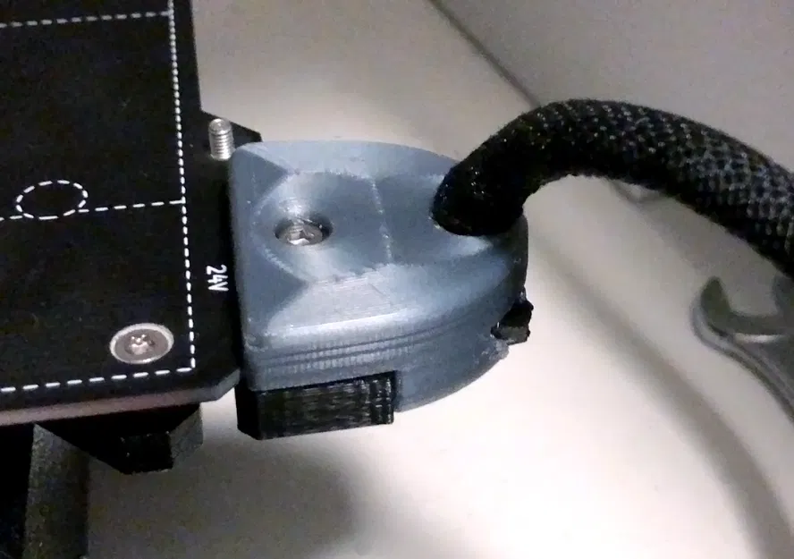 Giá đỡ cáp bàn nhiệt Prusa MINI hướng lên - Image 1