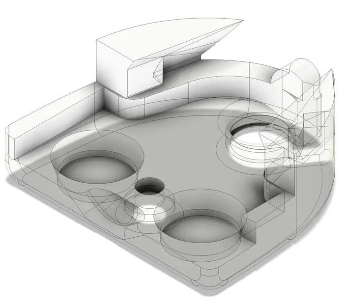 Giá đỡ cáp bàn nhiệt Prusa MINI hướng lên - Image 11