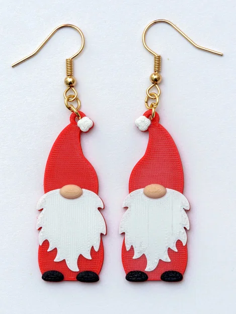 Bông tai Gnome / Santa Giáng sinh - Image 1