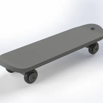 Móc Khóa Ván Trượt - Skateboard Key Chain