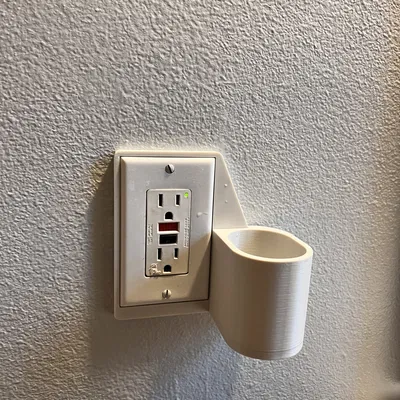 Nắp Ổ Điện Treo Máy Tăm Nước Nhà Tắm