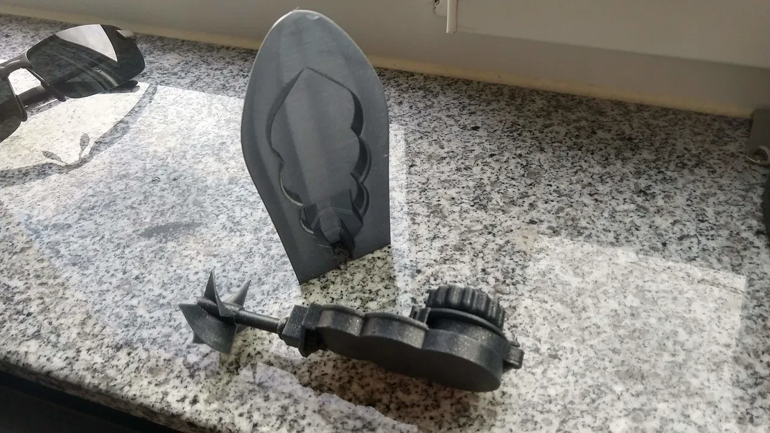 Mô hình thuyền lên dây cót mini không cần vít - Image 4