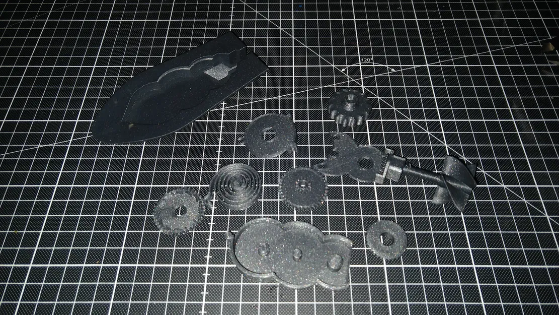 Mô hình thuyền lên dây cót mini không cần vít - Image 5