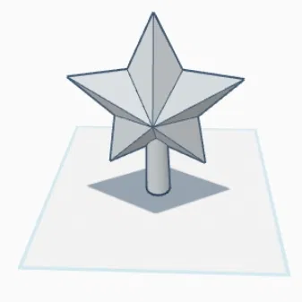 Treetopper #2 - Đồ Trang Trí Cây Thông Noel