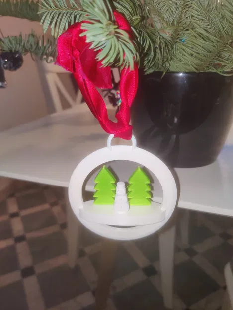 Quả cầu Giáng sinh 3D - Image 1