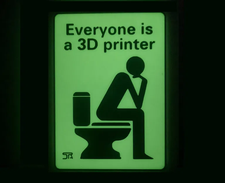 Biển Toilet Dành Cho Dân 3D Printer - Image 2